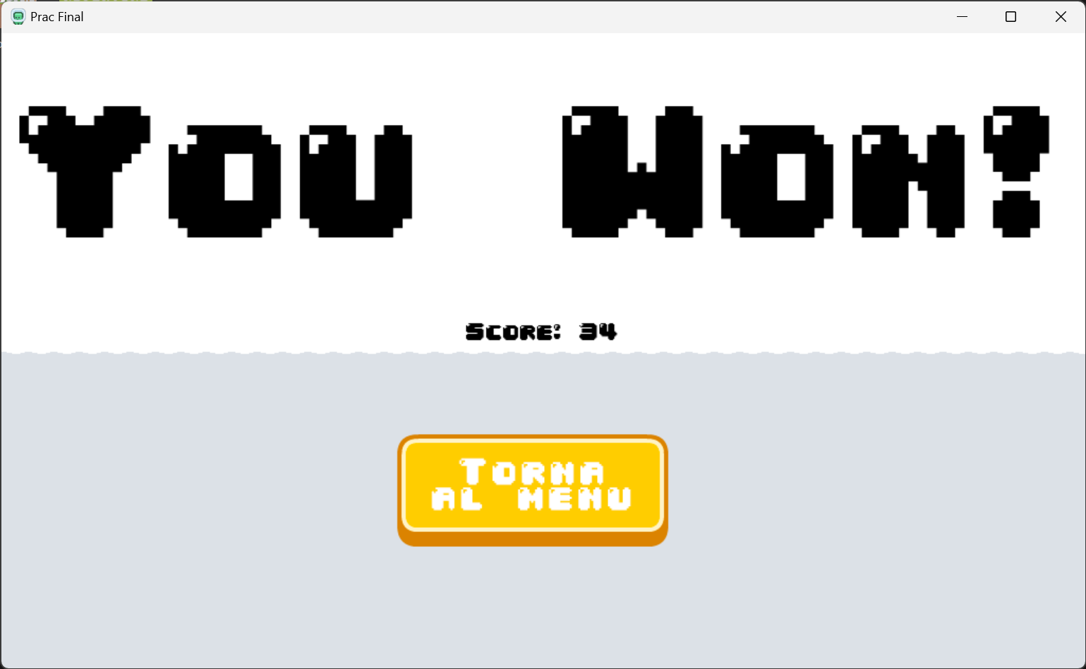 Win Screen